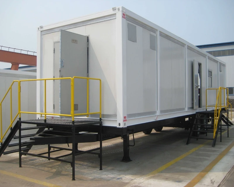 Contenedor para acampar
