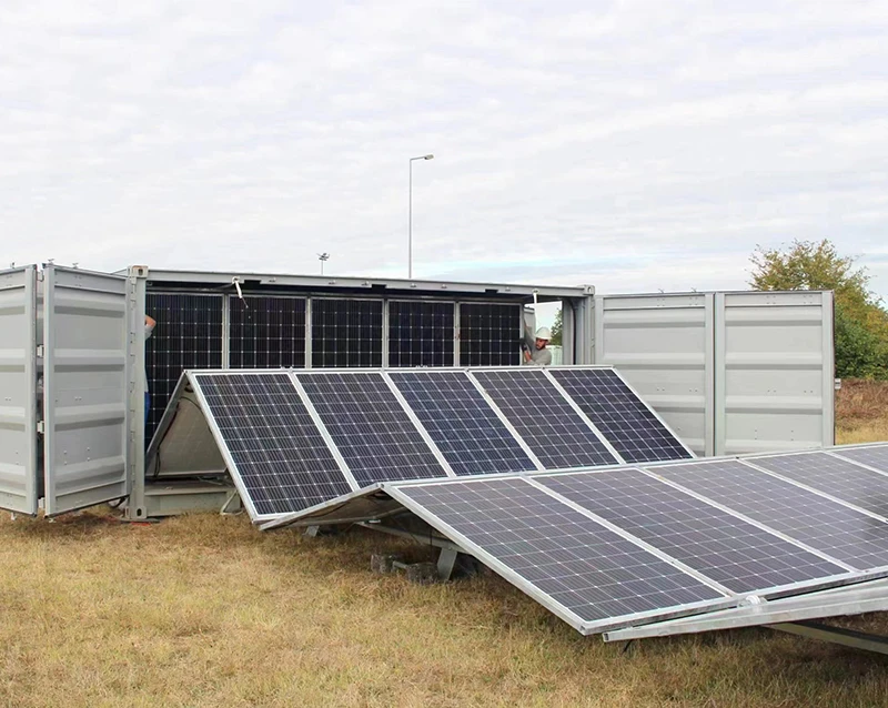 Caba&ntilde;a de generaci&oacute;n autom&aacute;tica de energ&iacute;a con paneles fotovoltaicos m&oacute;viles