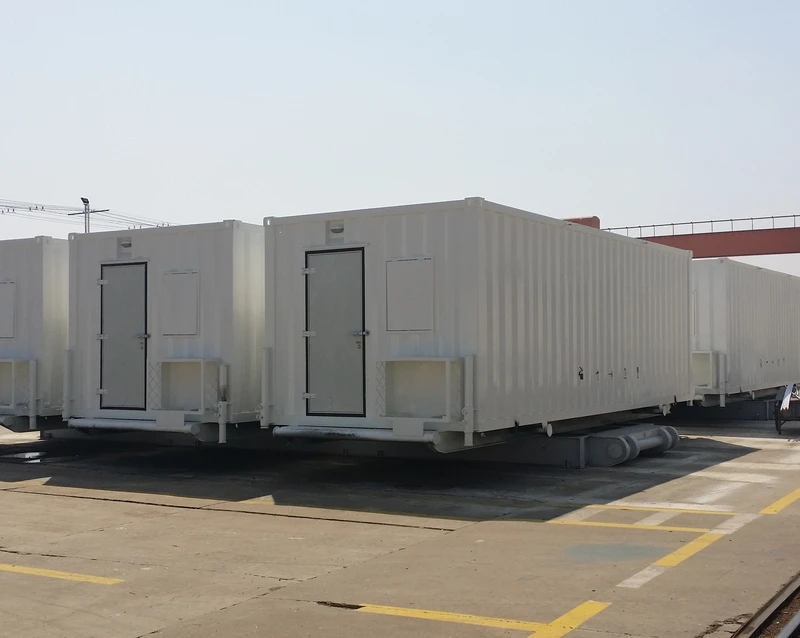 Contenedor para acampar