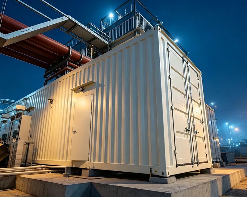 &zwnj;Planta de refrigeraci&oacute;n en contenedores